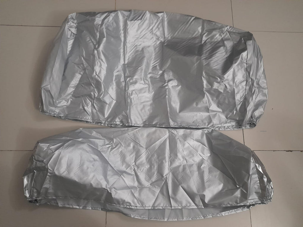 AC Cover 1 Ton – Dustproof & Waterproof Parachute Material, 2-Piece Set