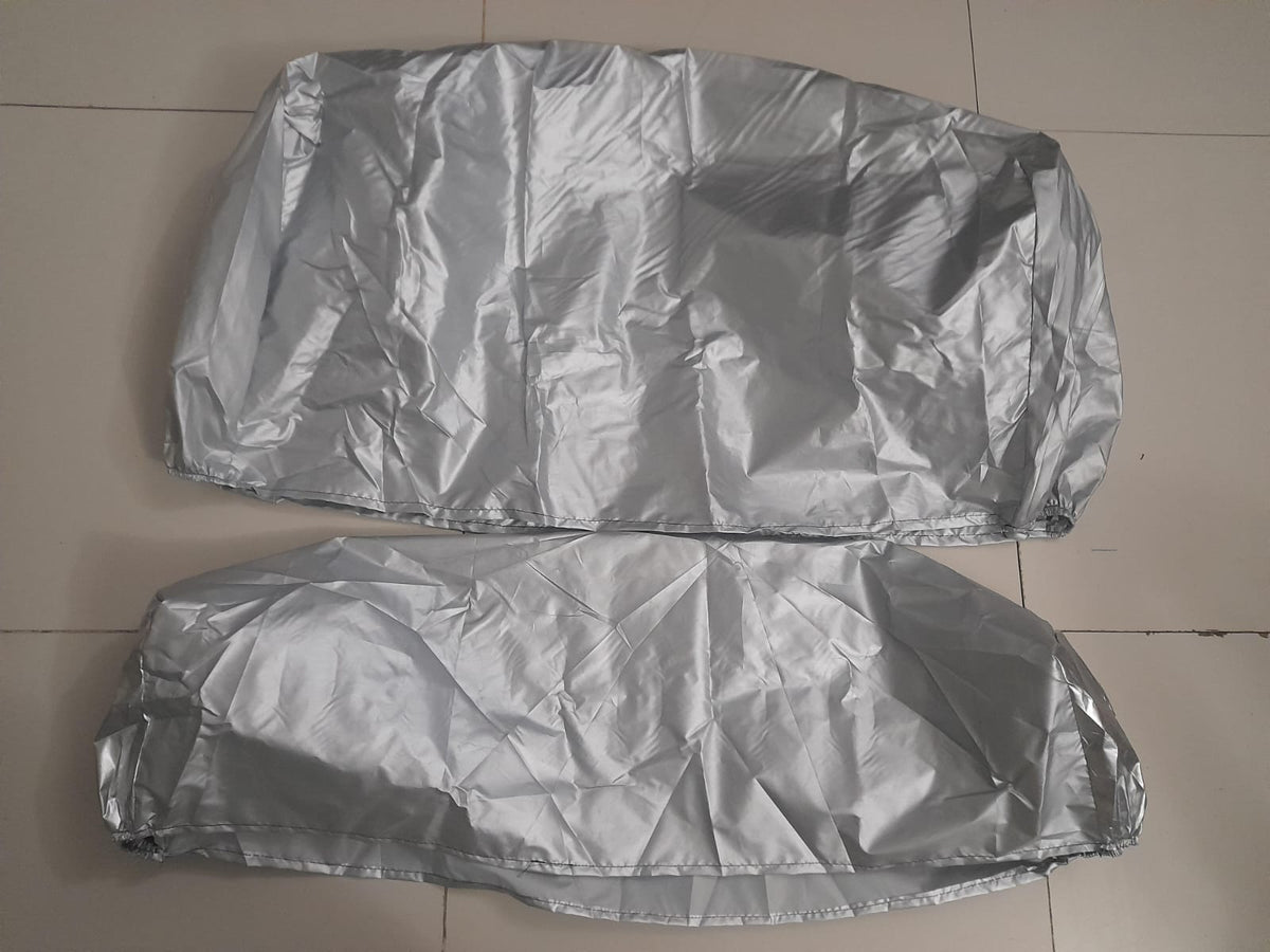 AC Cover 1 Ton – Dustproof & Waterproof Parachute Material, 2-Piece Set