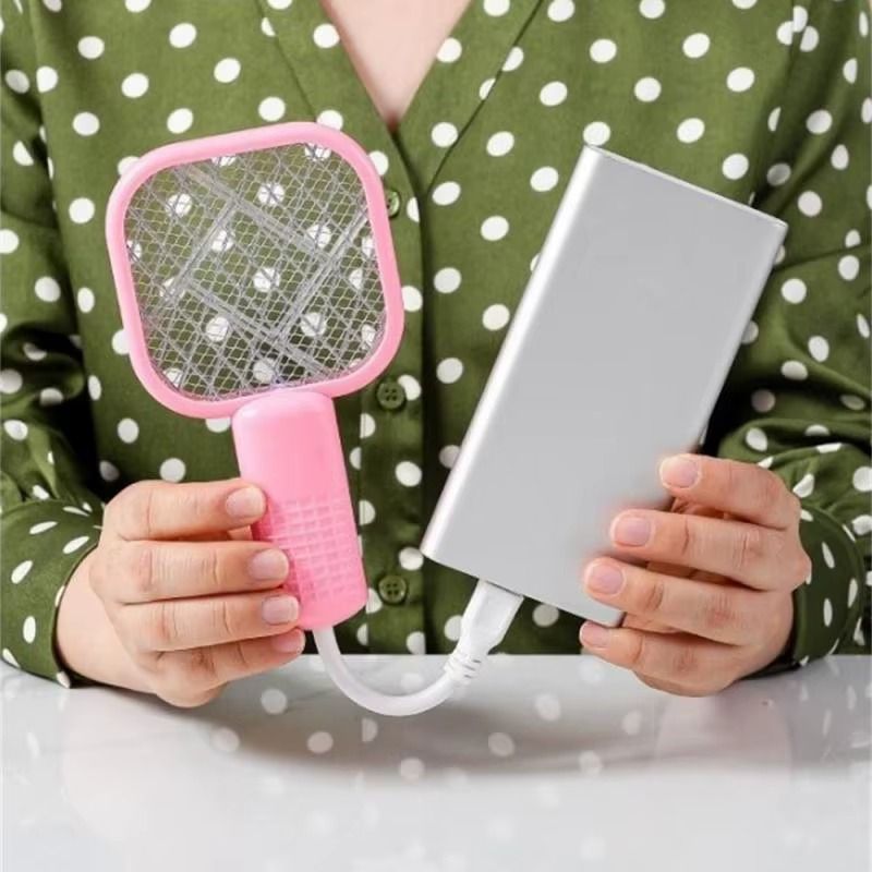 USB Mini Mosquito Racket – Portable Electric Insect Killer with USB Charging