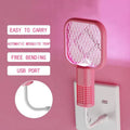 USB Mini Mosquito Racket – Portable Electric Insect Killer with USB Charging