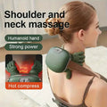 Premium Rechargeable Neck & Shoulder Massager with Heat Therapy – Deep Kneading Massage & Relaxation Machine