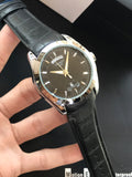 Tissot Men's Automatic Style Watch with Black Leather Strap