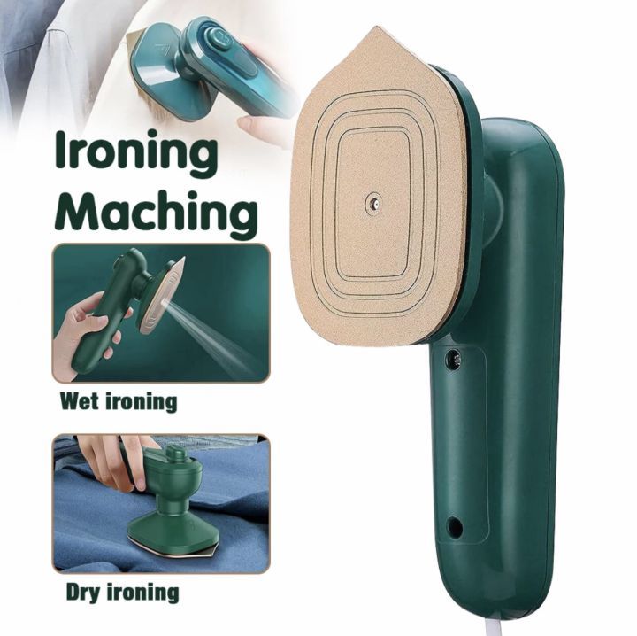 Portable 1000W Dry Iron with Spray Function – Handheld Garment Press & Travel Iron
