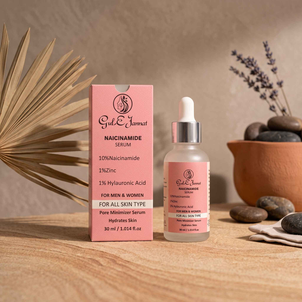 Product Title Niacinamide Serum – 10% Niacinamide + 1% Zinc + 1% Hyaluronic Acid – Pore-Minimizing & Hydrating Face Serum – 30ml