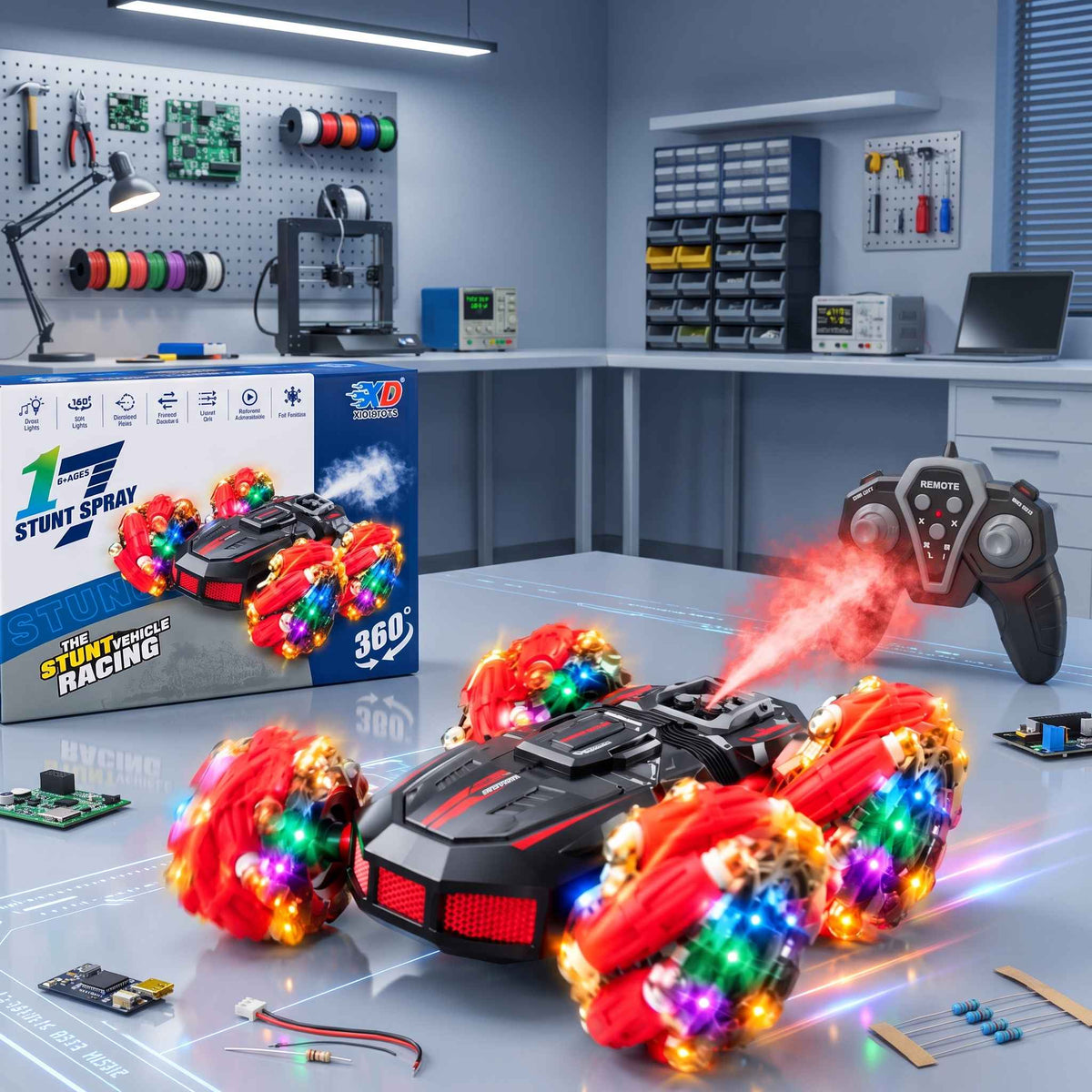 360° Remote Control Stunt Car – RC Car Toy