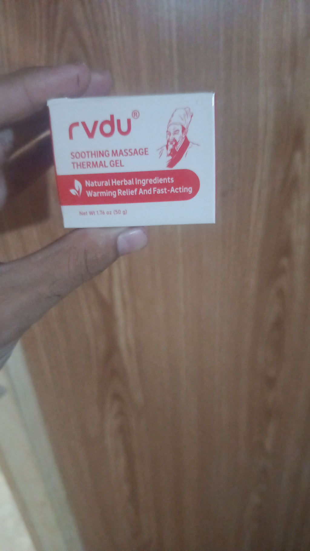 RVDU Soothing Thermal Massage Gel 50g – Herbal Warming Gel