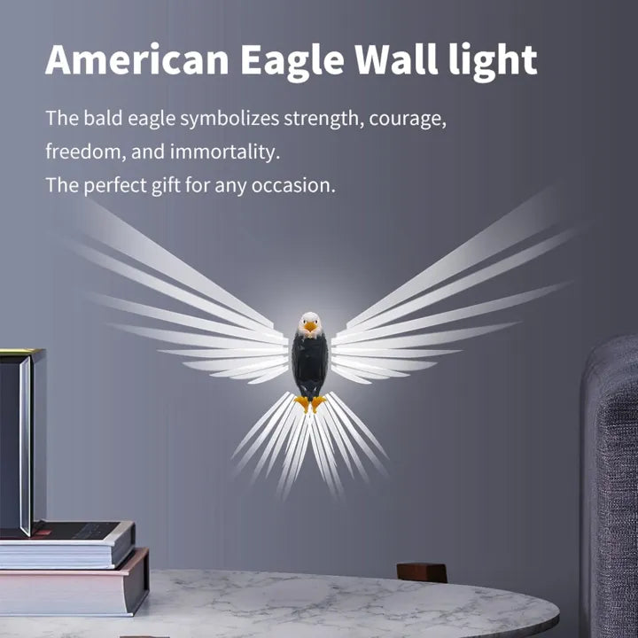 Eagle Wall Lamp with Remote Control & Timer