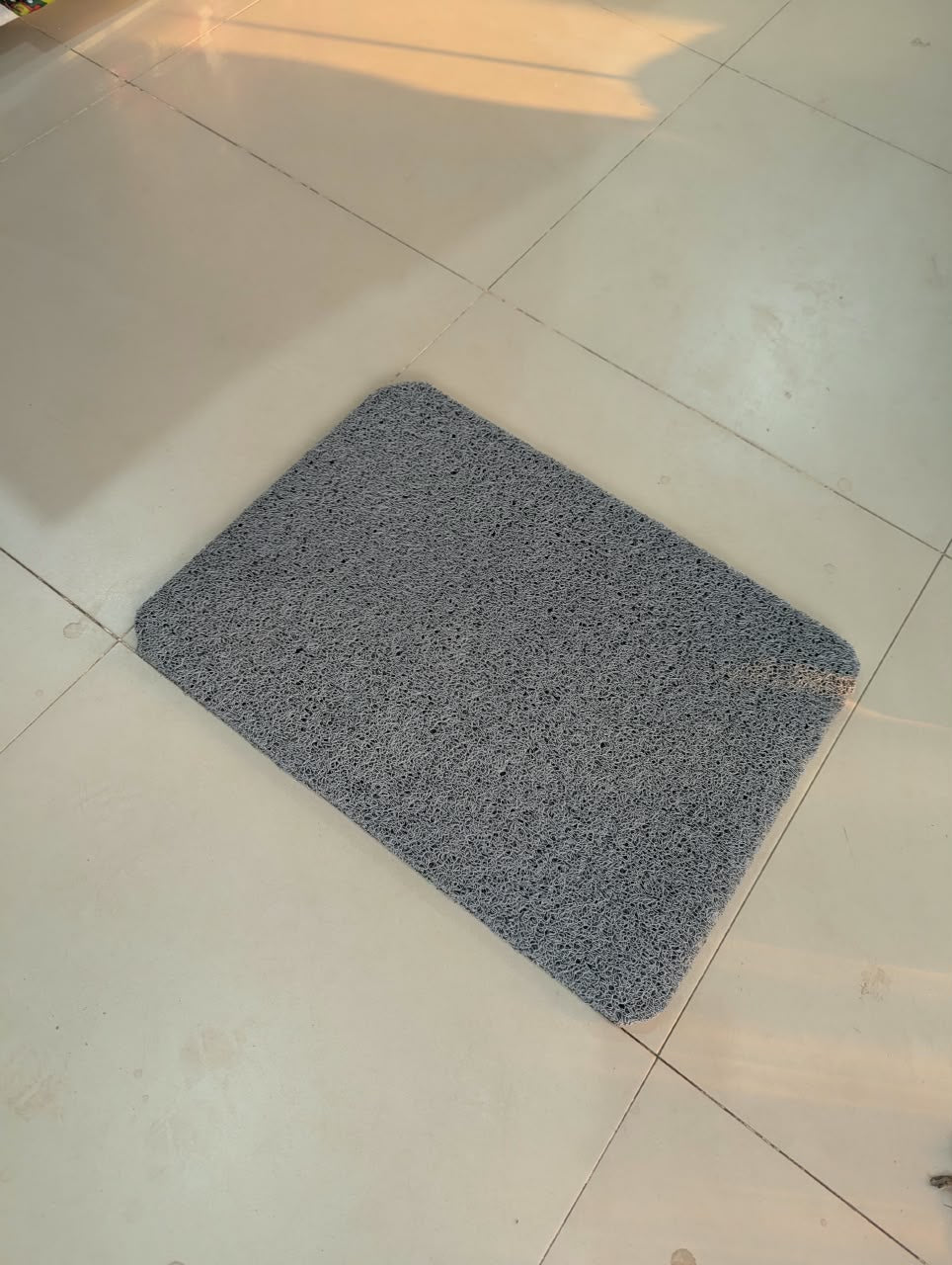 Heavy-Duty Black PVC Coil Door Mat – Anti-Slip Dura Mat for Home & Commercial Entryways