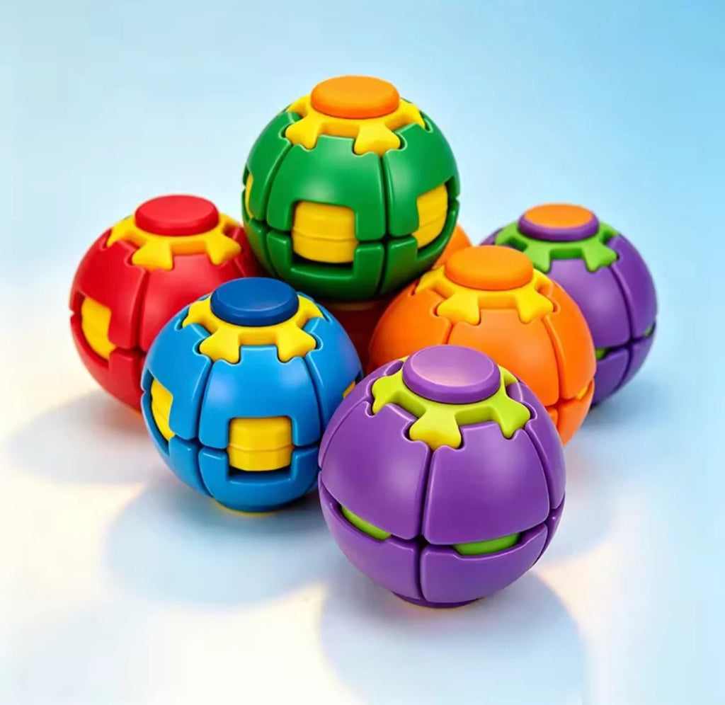 LED Light-Up Fidget Ball – Stress Relief & Sensory Toy (Random Color)