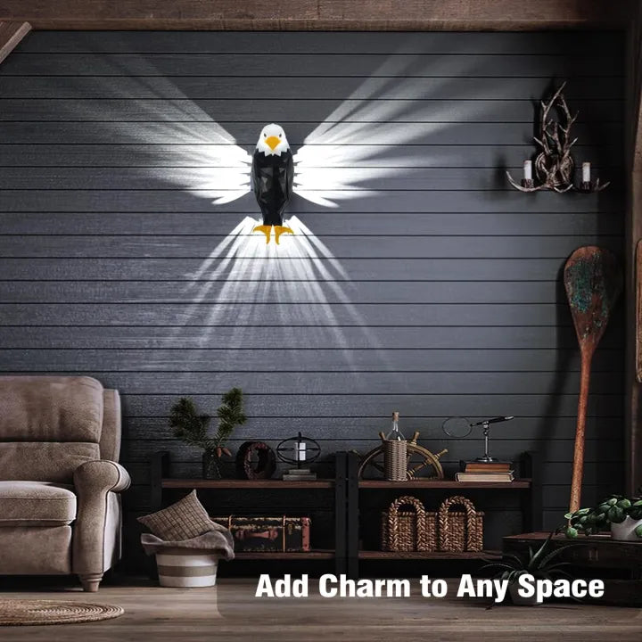 Eagle Wall Lamp with Remote Control & Timer