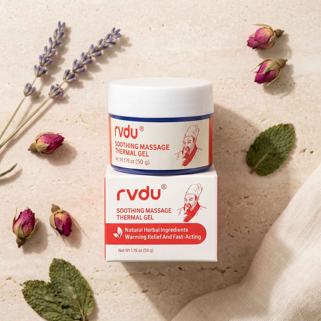 RVDU Soothing Thermal Massage Gel 50g – Herbal Warming Gel