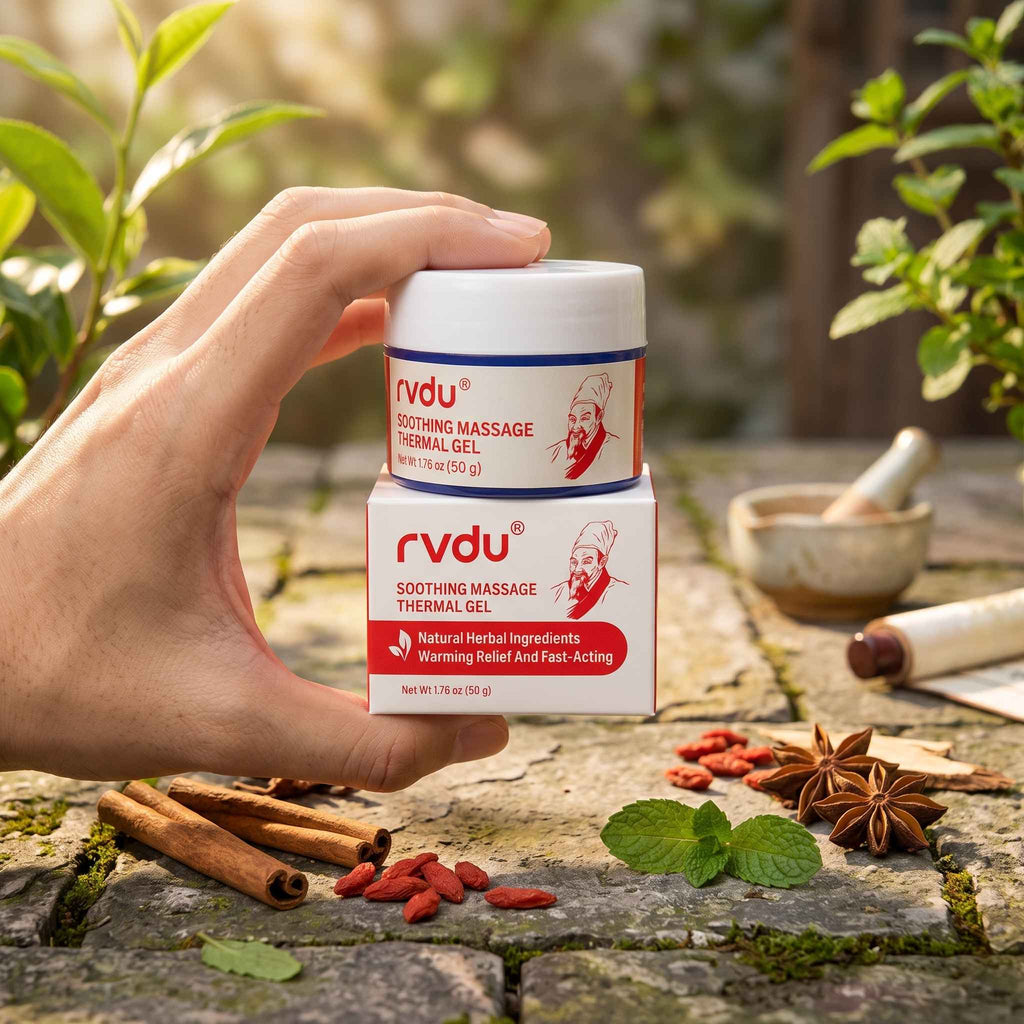 RVDU Soothing Thermal Massage Gel 50g – Herbal Warming Gel