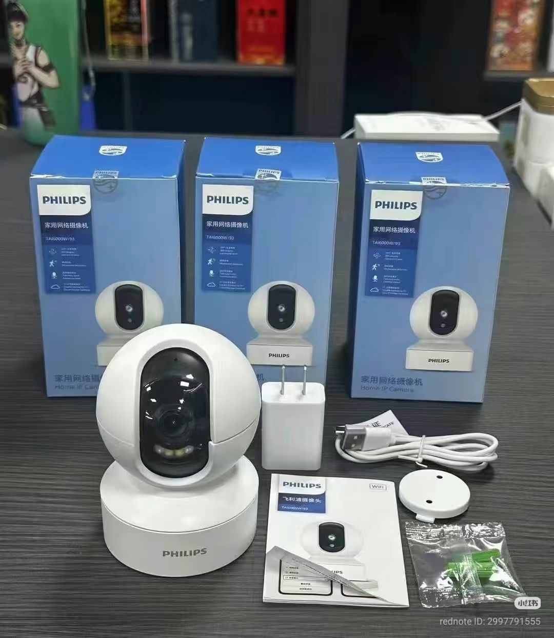 Philips 6000 Series Smart WiFi Security Camera – 2-Way Audio