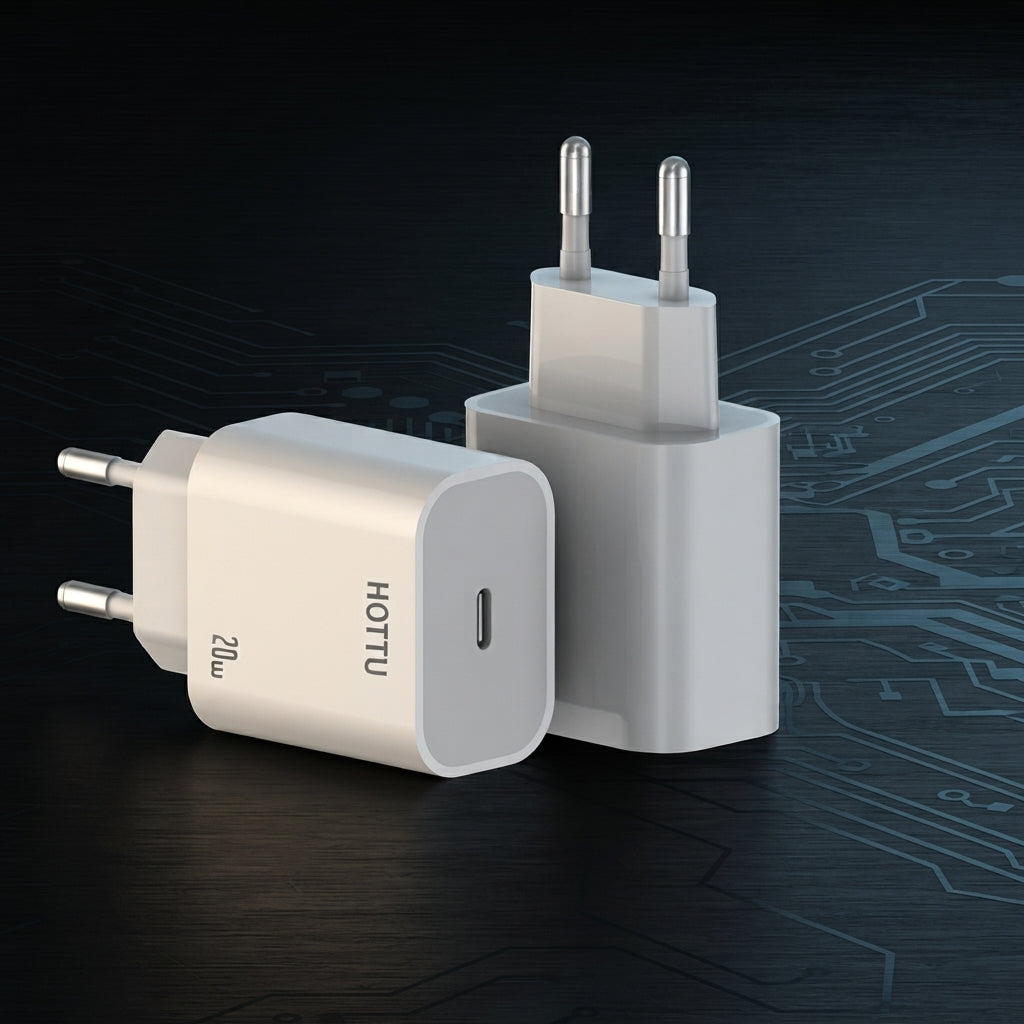 Hottu FC20 20W USB Type-C Fast Charging Wall Adapter