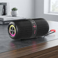 HOTTU BS02 Bluetooth Speaker – IPX5 Waterproof, RGB Lights & Powerful Bass