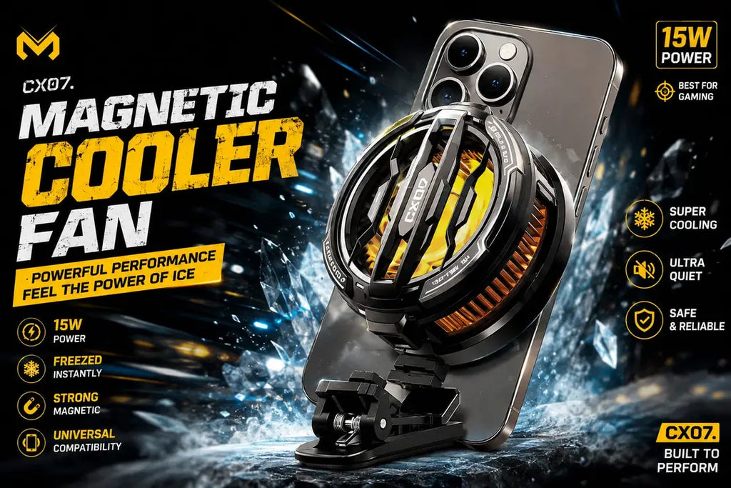 Mobile Gaming Cooling Fan 5 Multicolor Heat Dissipation
