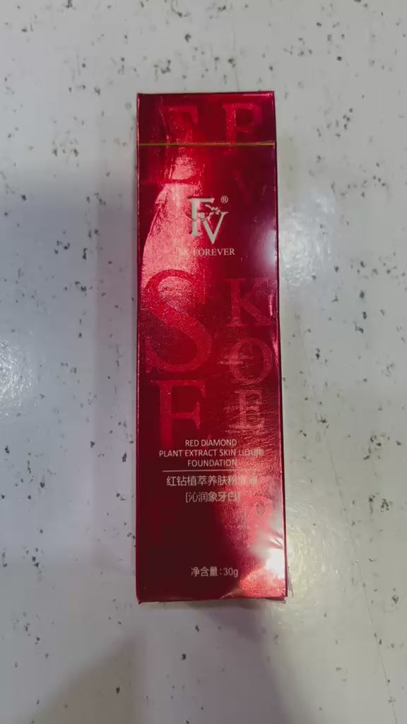 FV Red Ginseng Bird's Nest Polypeptide Skin Nourishing Liquid Foundation – 30ml
